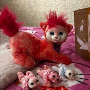 Kitty surprise comes with babies